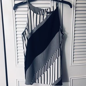 Renee C spaghetti strap blouse NWT